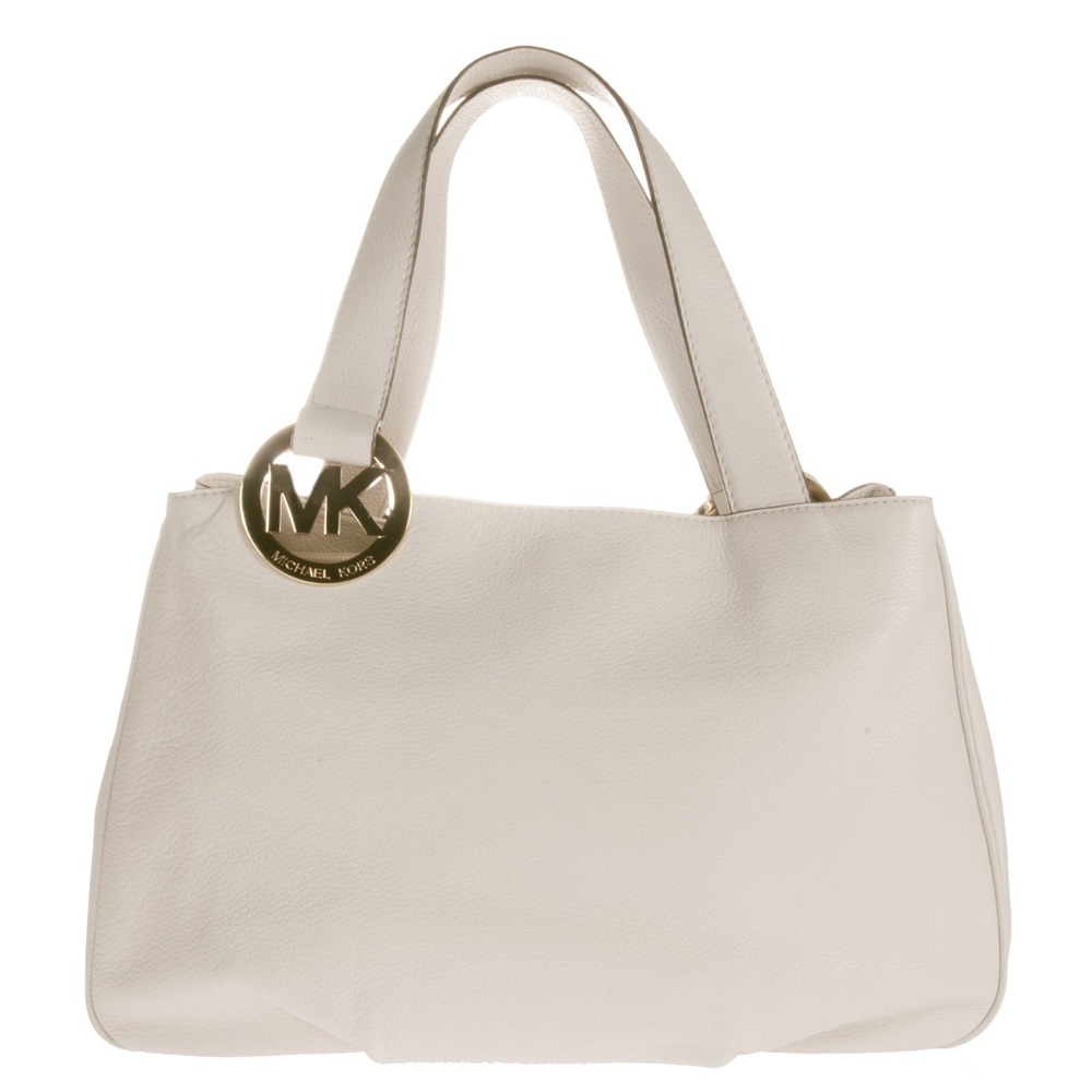 NWT MK fulton vanilla leather tote